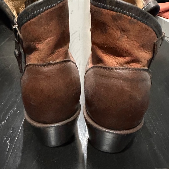 J.B. Dillon Women’s Dark Brown western Ankle Boots - Picture 4 of 8